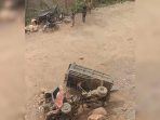 Truk Terbalik di Poboya